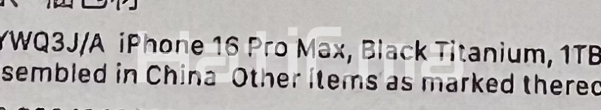 Apple iPhone 16 Pro Max